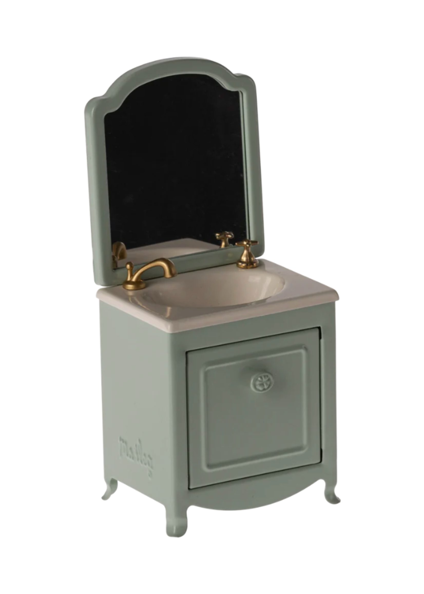 Maileg Sink Dresser, Mouse - Mint