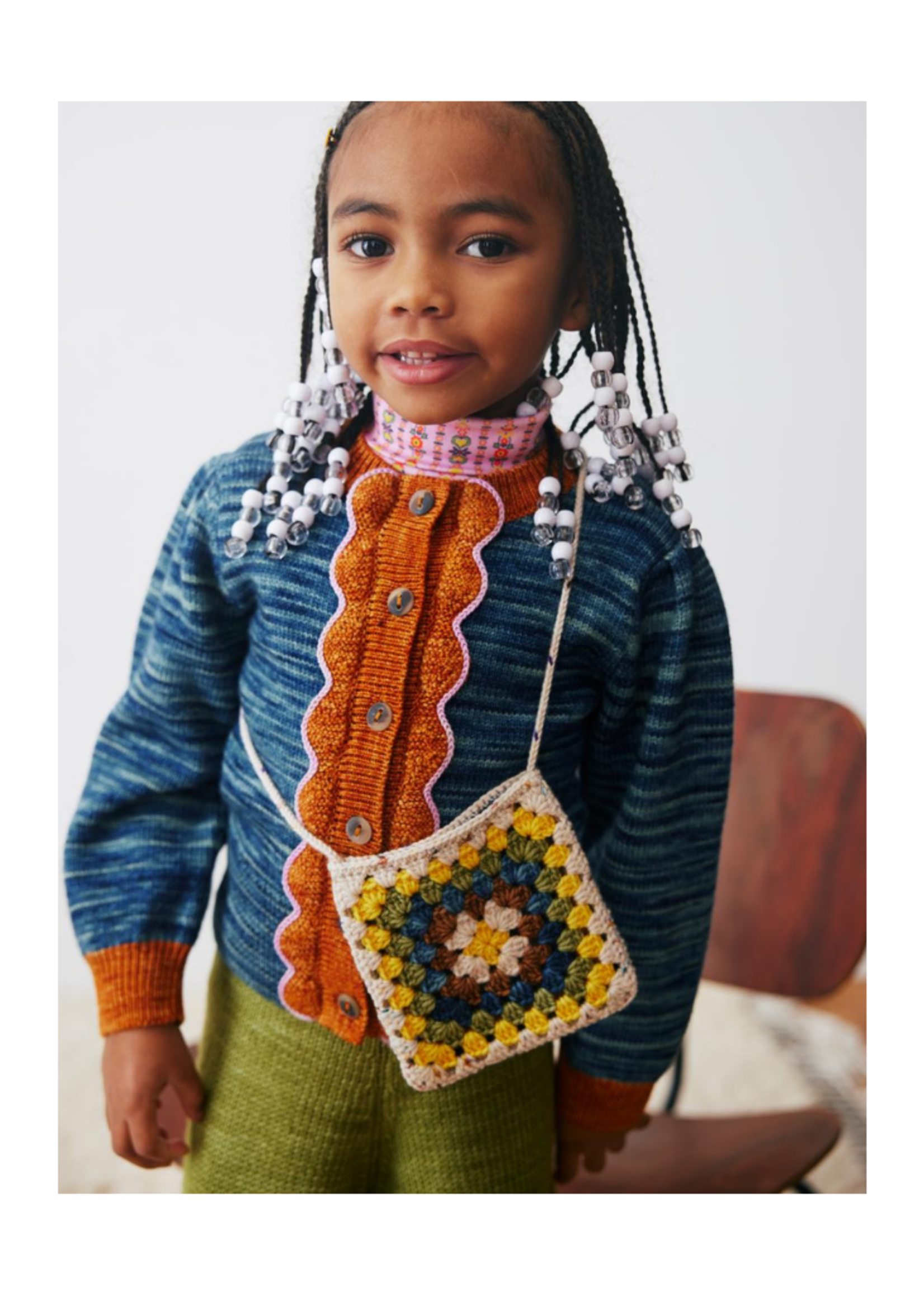 Misha & Puff Crochet Big Square Bag