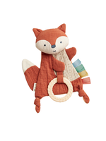 Itzy Ritzy Fox Bitzy Crinkle Sensory Toy with Teether