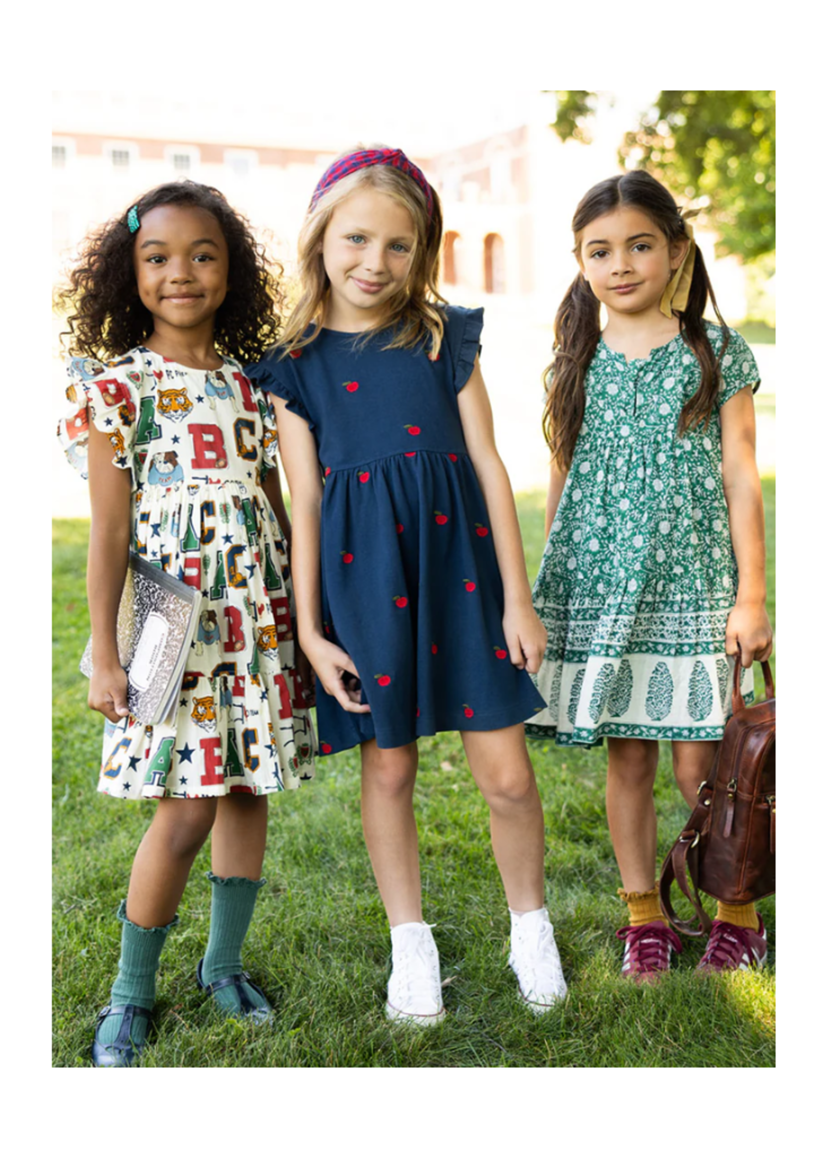 Pink Chicken Adaline Ruffle Dress