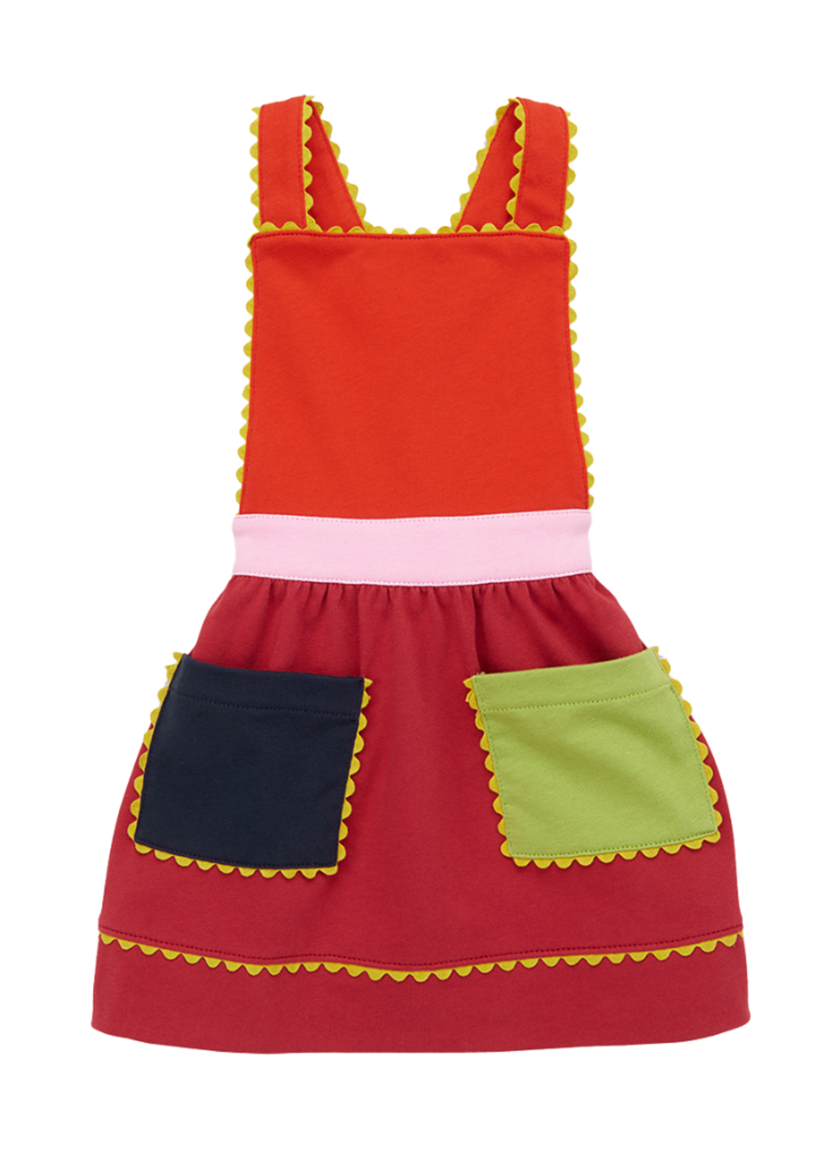 Misha & Puff Colorblock Selma Pinafore