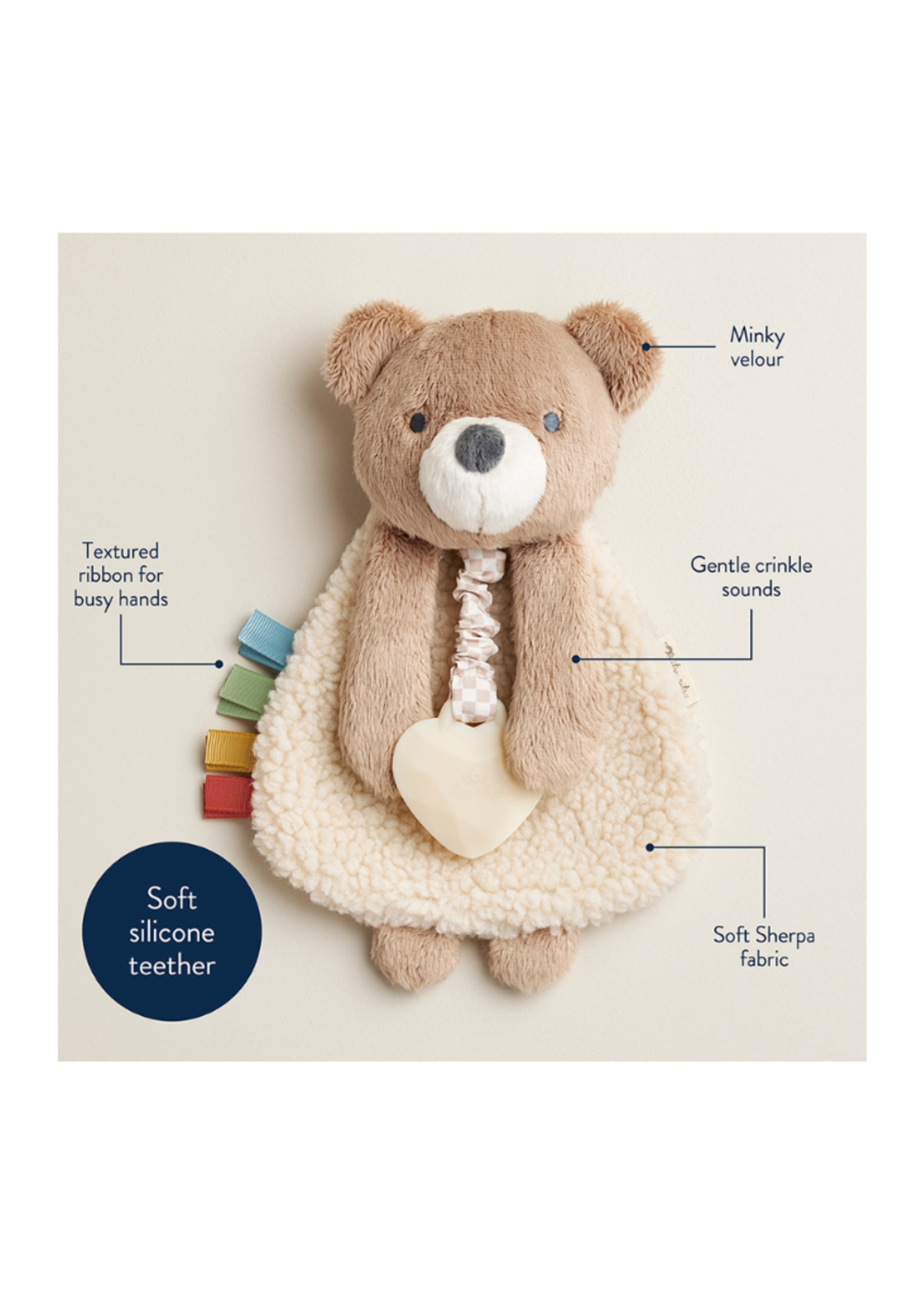 Itzy Ritzy Theo the Bear Itzy Lovey