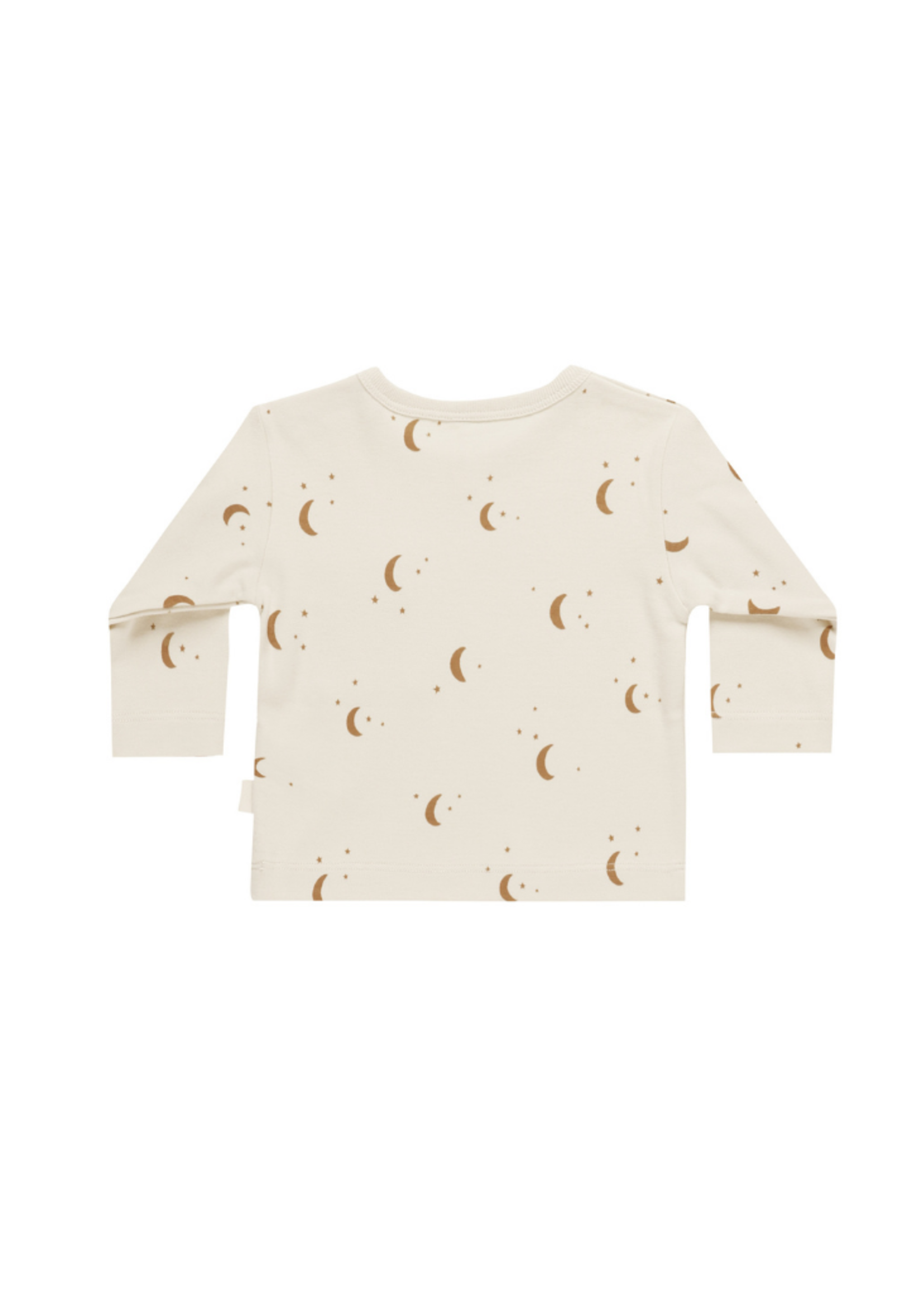 Quincy Mae Moons Long Sleeve Pocket Tee