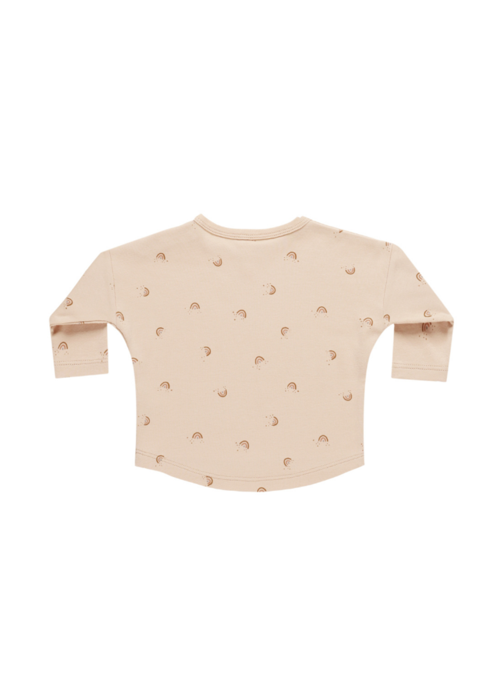 Quincy Mae Rainbows Long Sleeve Tee