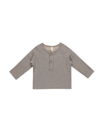 Quincy Mae Indigo Gingham Zion Shirt