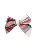 Pink Chicken Velour Bow