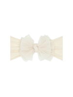 Baby Bling Tulle Fab Headband - Pleated Oatmeal