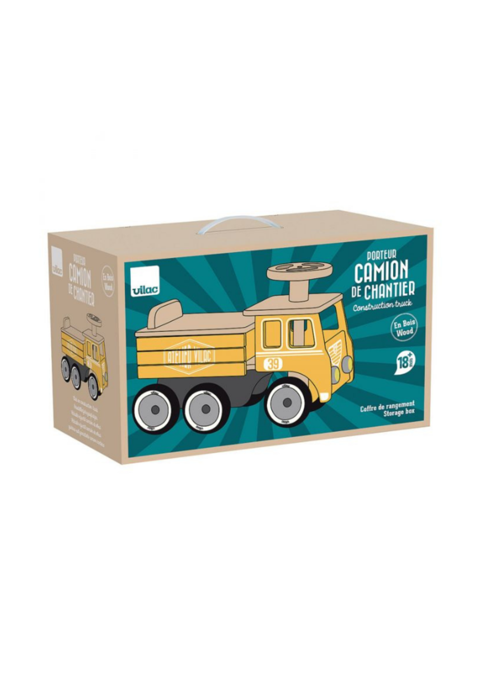 Vilac Ride On Construction Truck