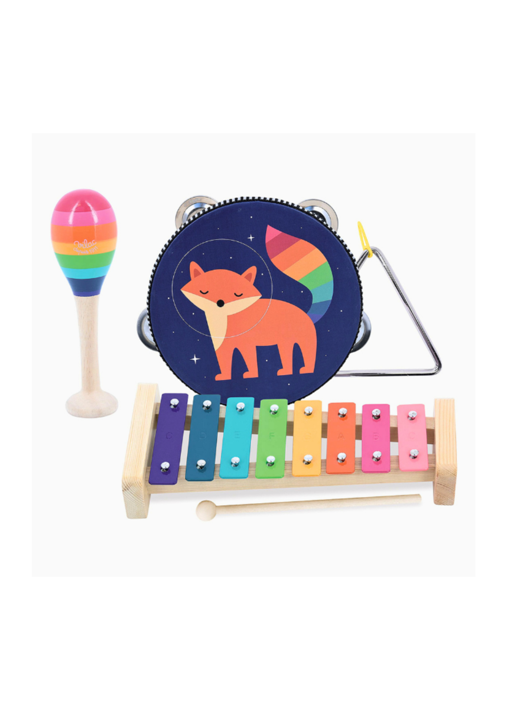 Vilac Rainbow Music Set