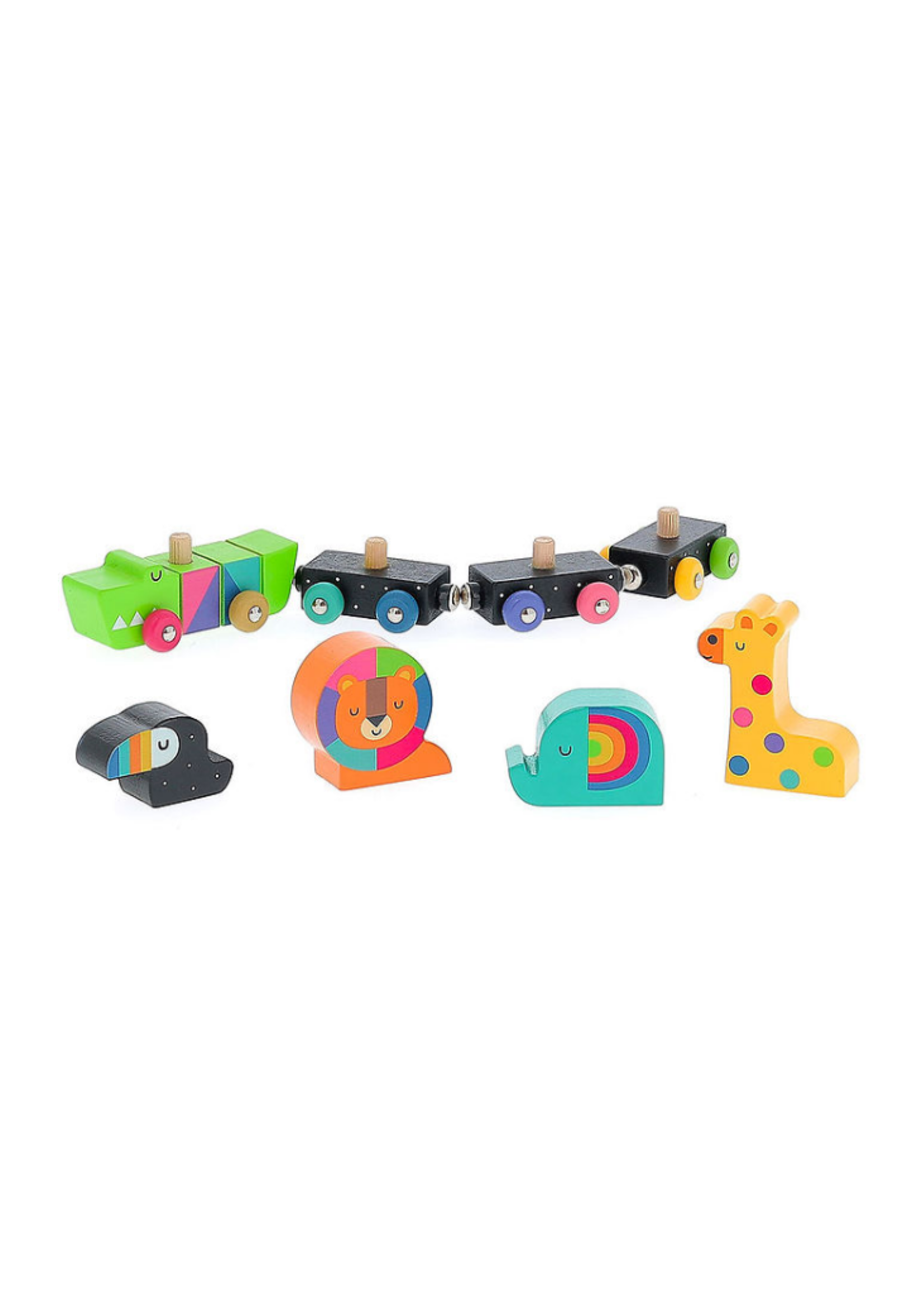 Vilac Rainbow Animal Train
