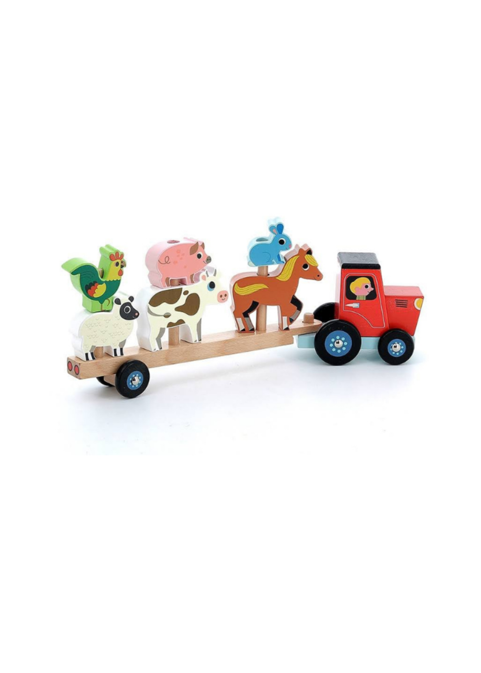 Vilac Stacking Animals Tractor