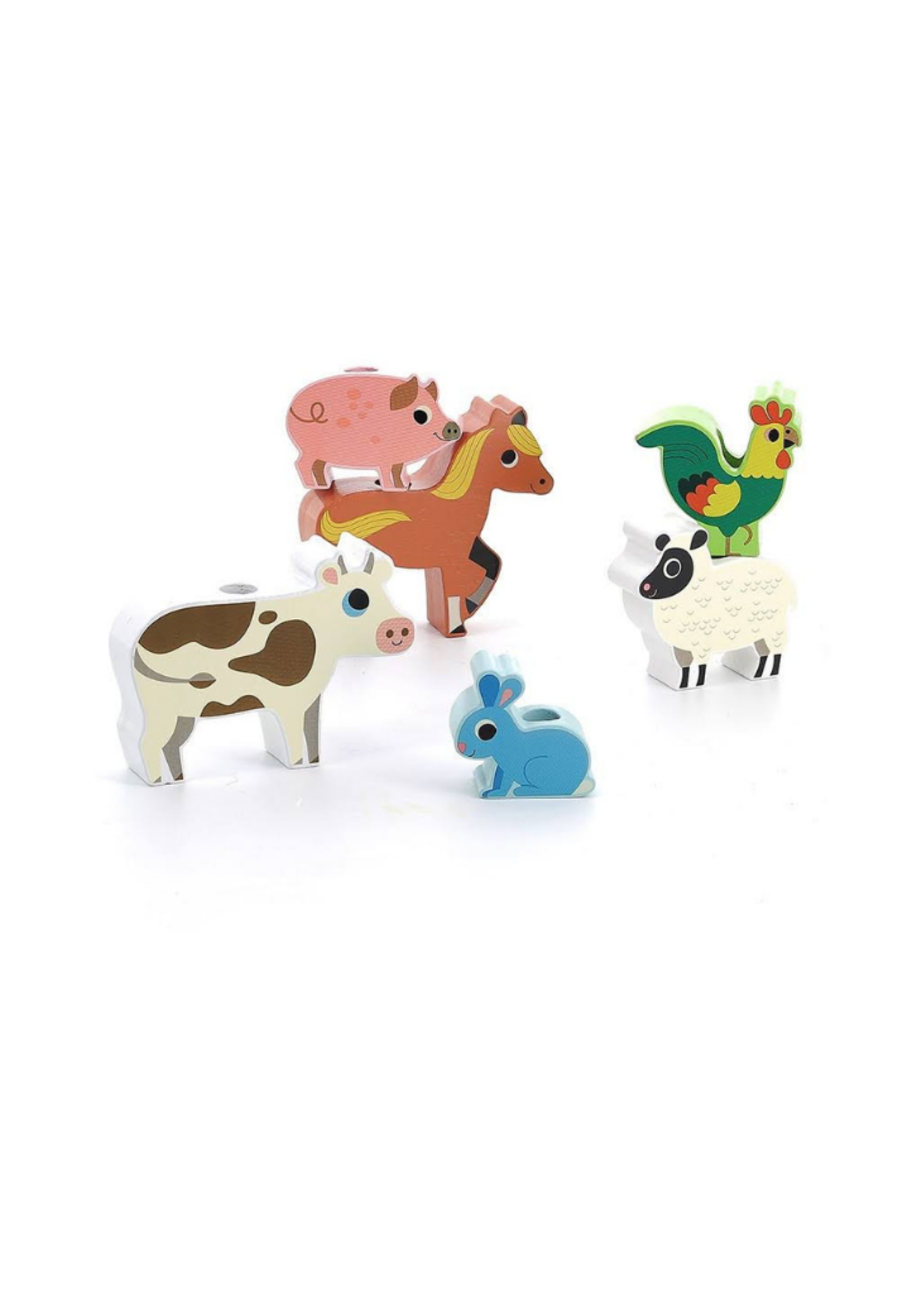 Vilac Stacking Animals Tractor