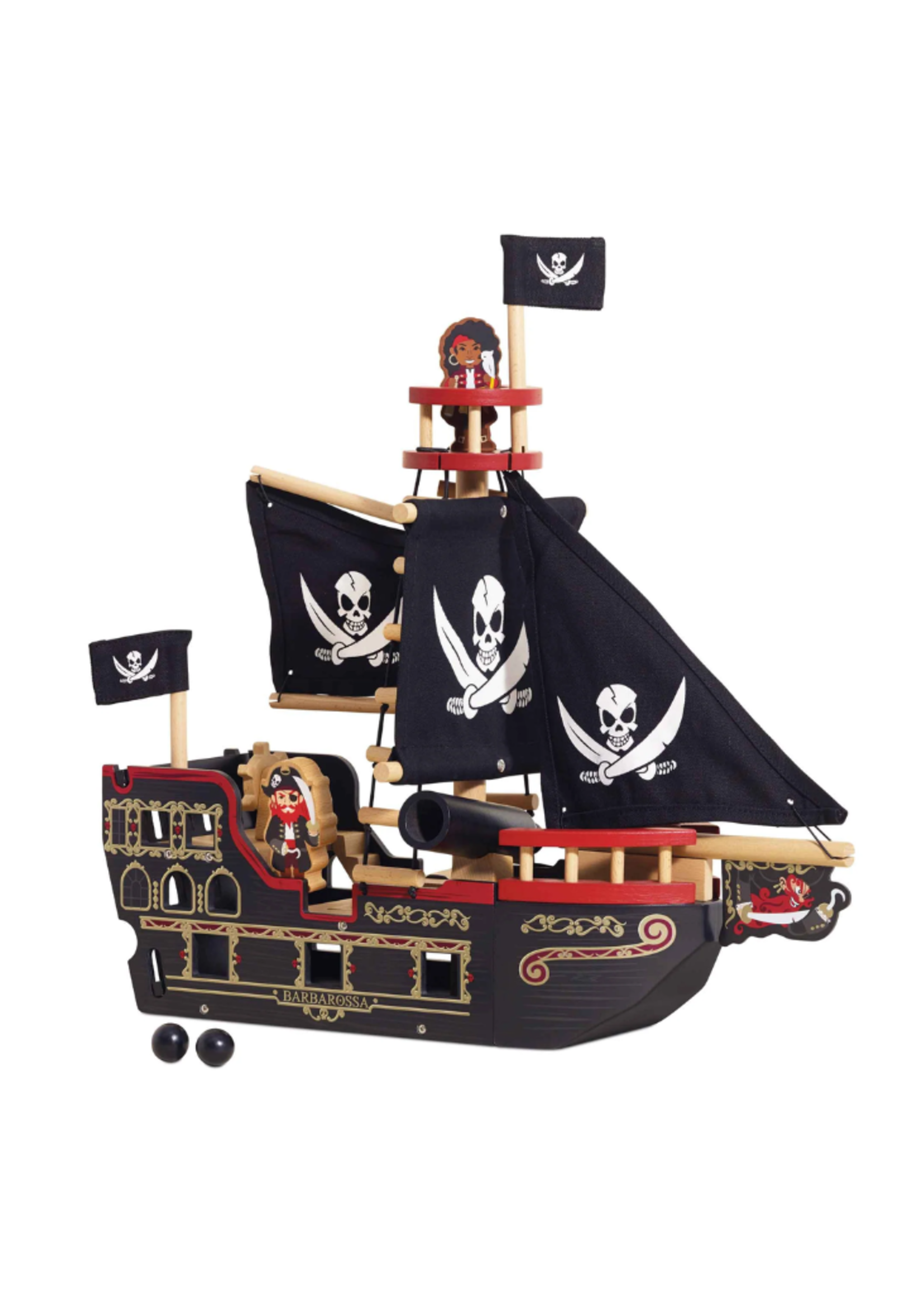 Le Toy Van Barbarossa Pirate Ship