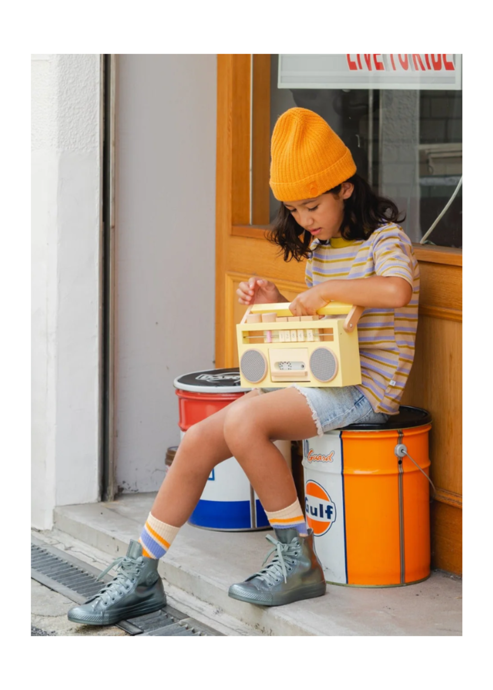 kiko & gg Tape Recorder - Yellow
