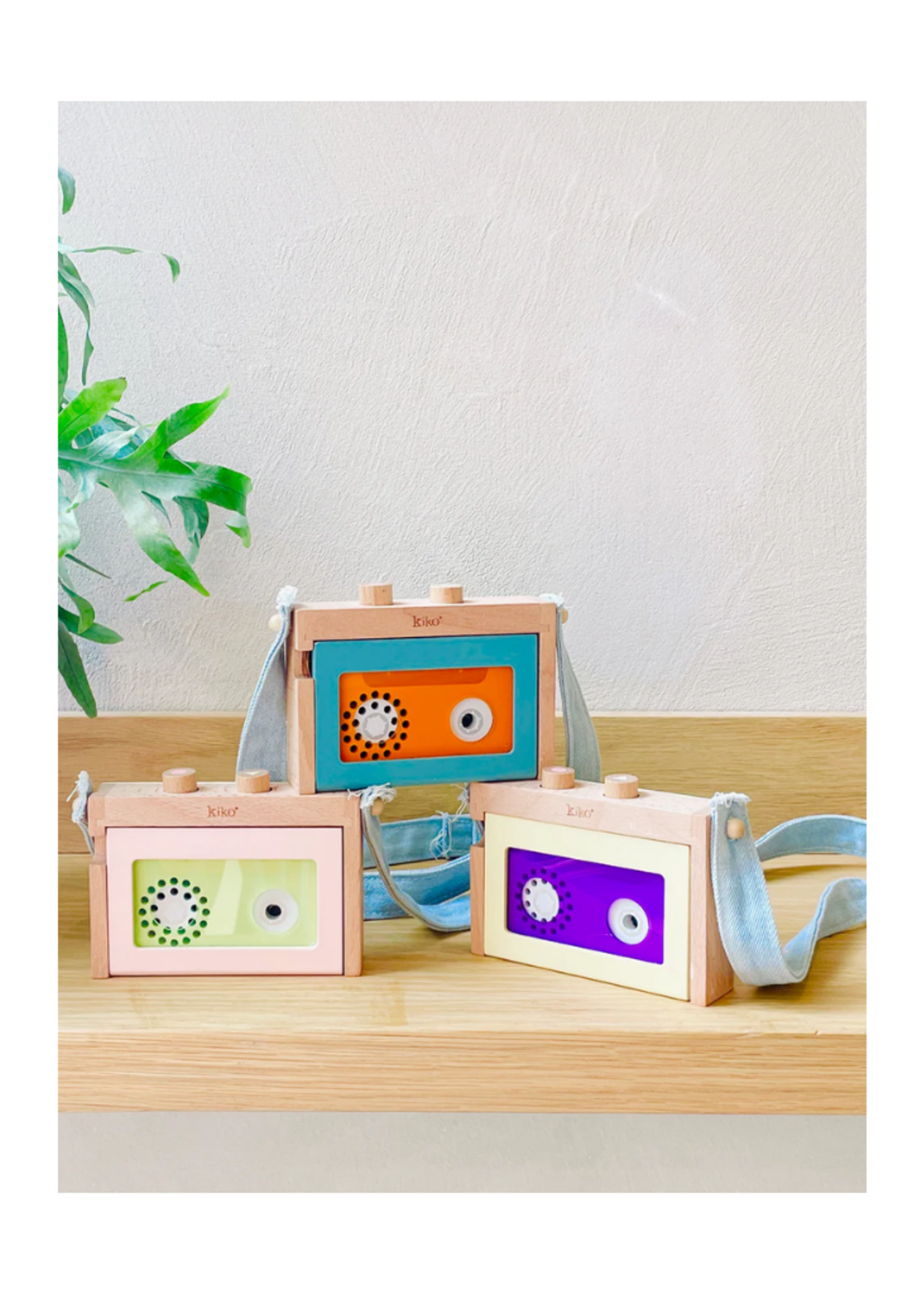 kiko & gg Mini Tape Recorder - Yellow