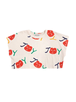 Bobo Choses Smiling All Over Cropped T-Shirt