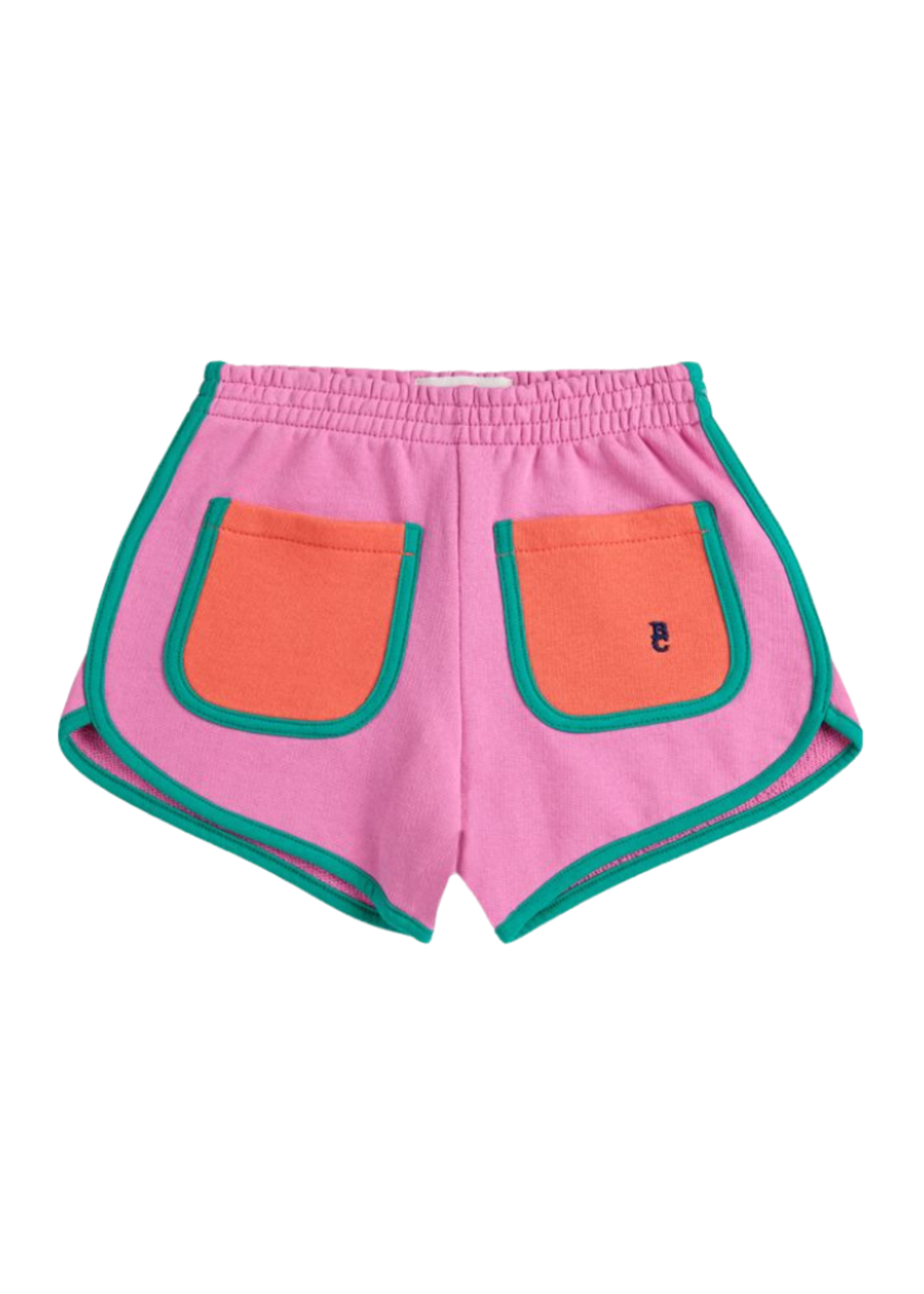 Bobo Choses Pink Color Block Shorts