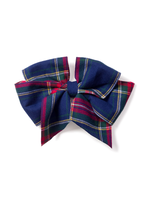 Petite Plume Windsor Tartan Large Bow
