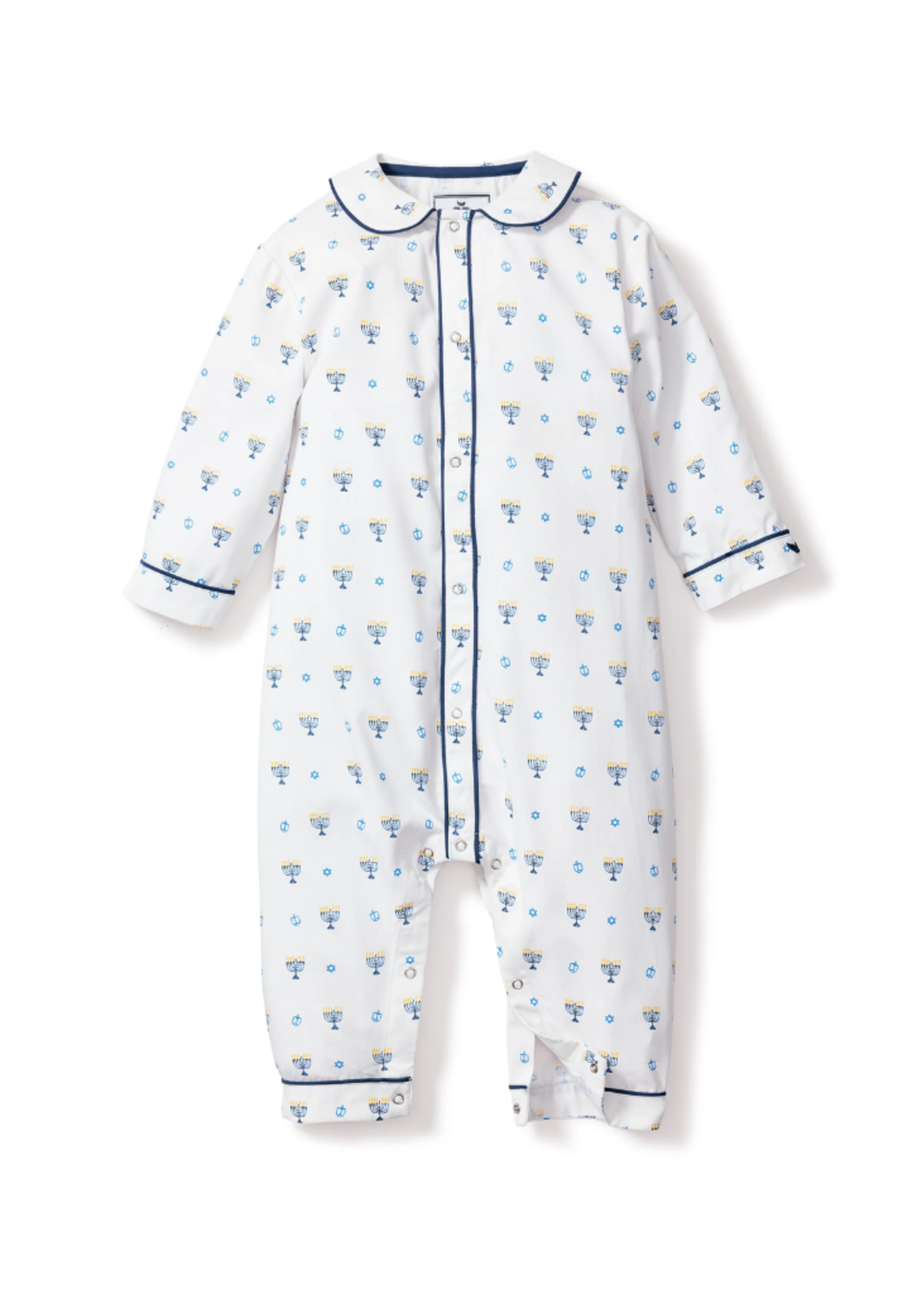 Petite Plume Hanukkah Cambridge Romper