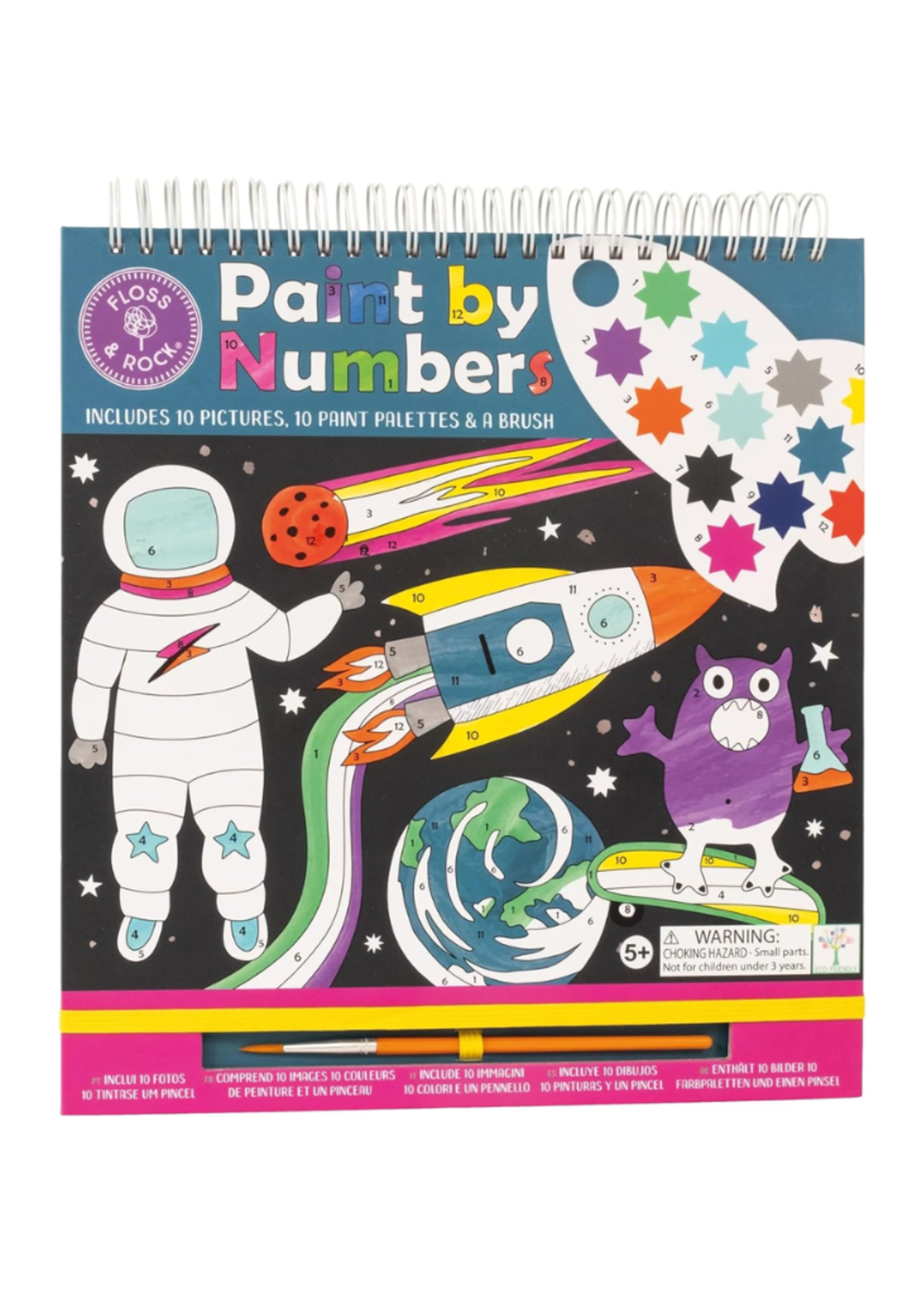 Floss and Rock Paint By Numbers - Space