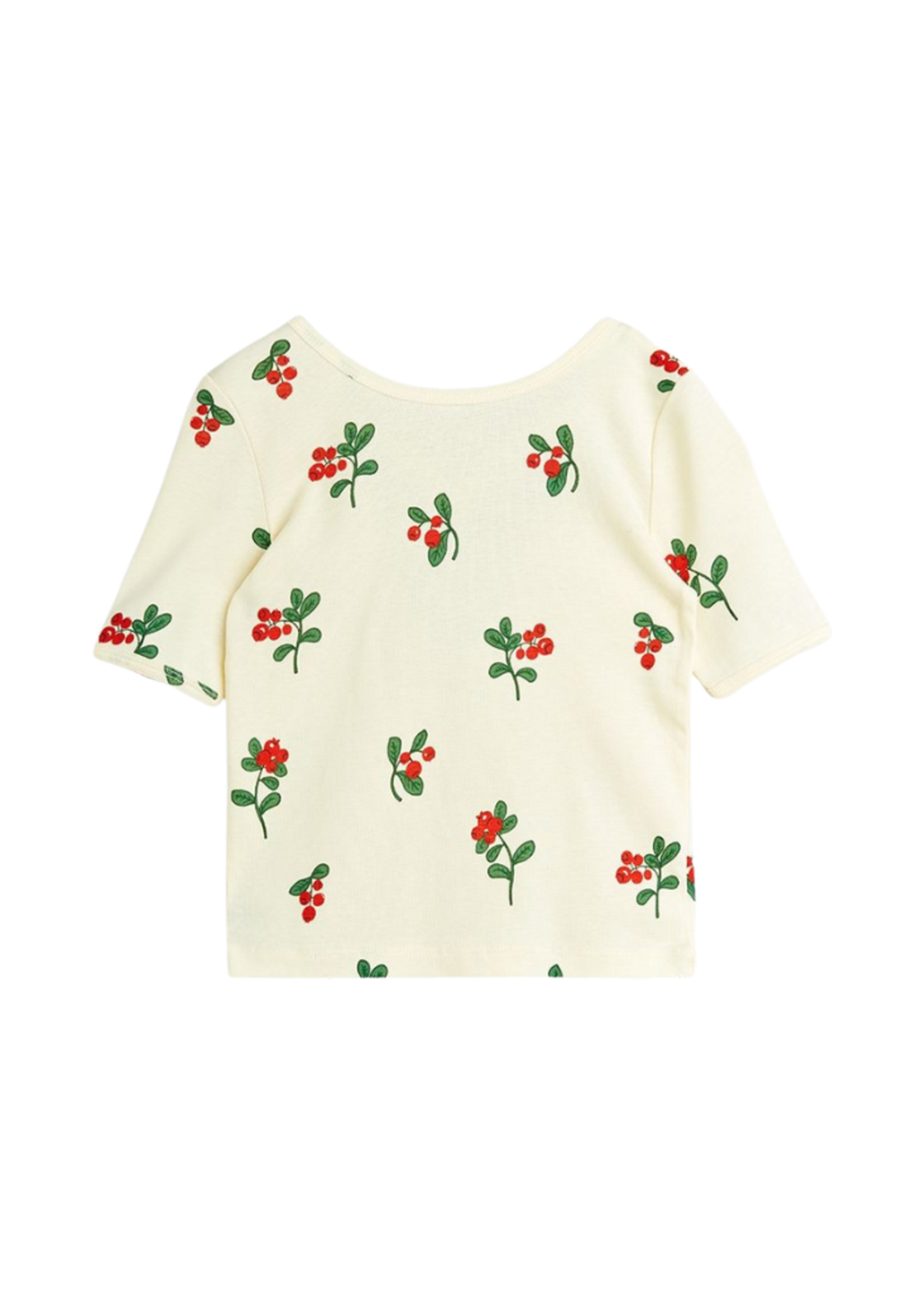 Mini Rodini Ligonberries AOP Ballet Tee