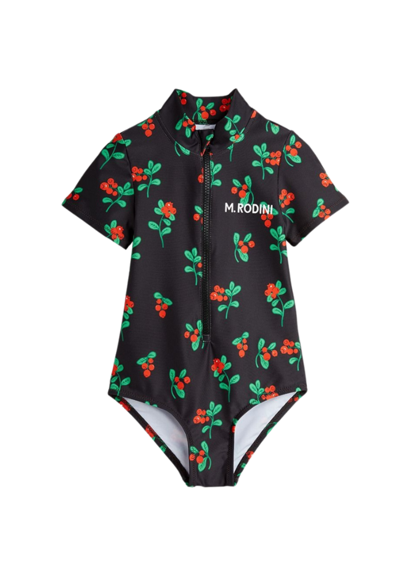 Mini Rodini Ligonberries AOP Swimsuit