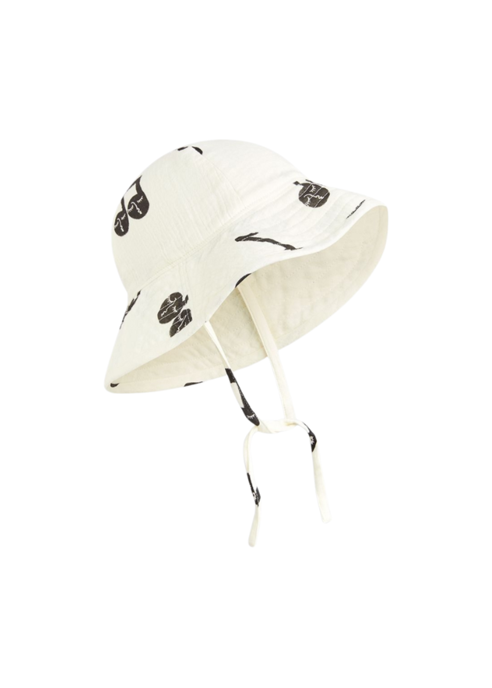 Mini Rodini Note AOP Sun Hat