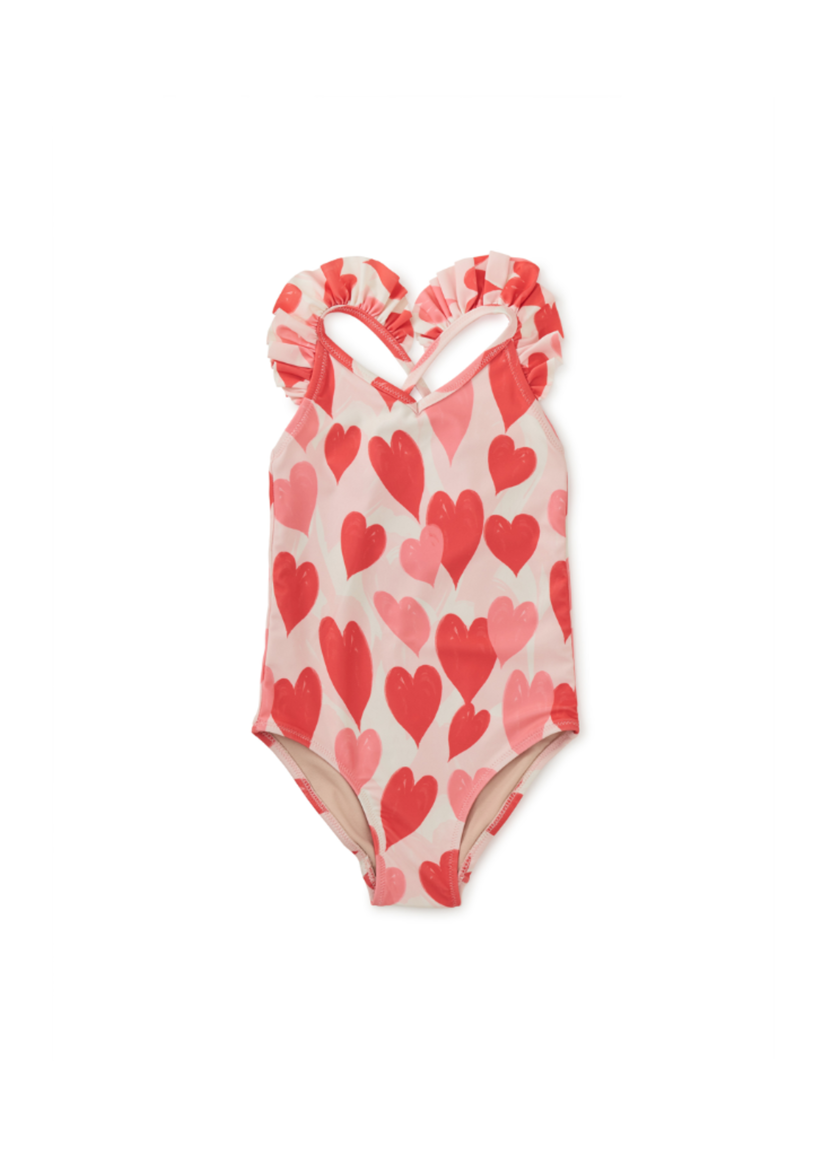 Tea Collection Ruffle One-Piece Swimsuit