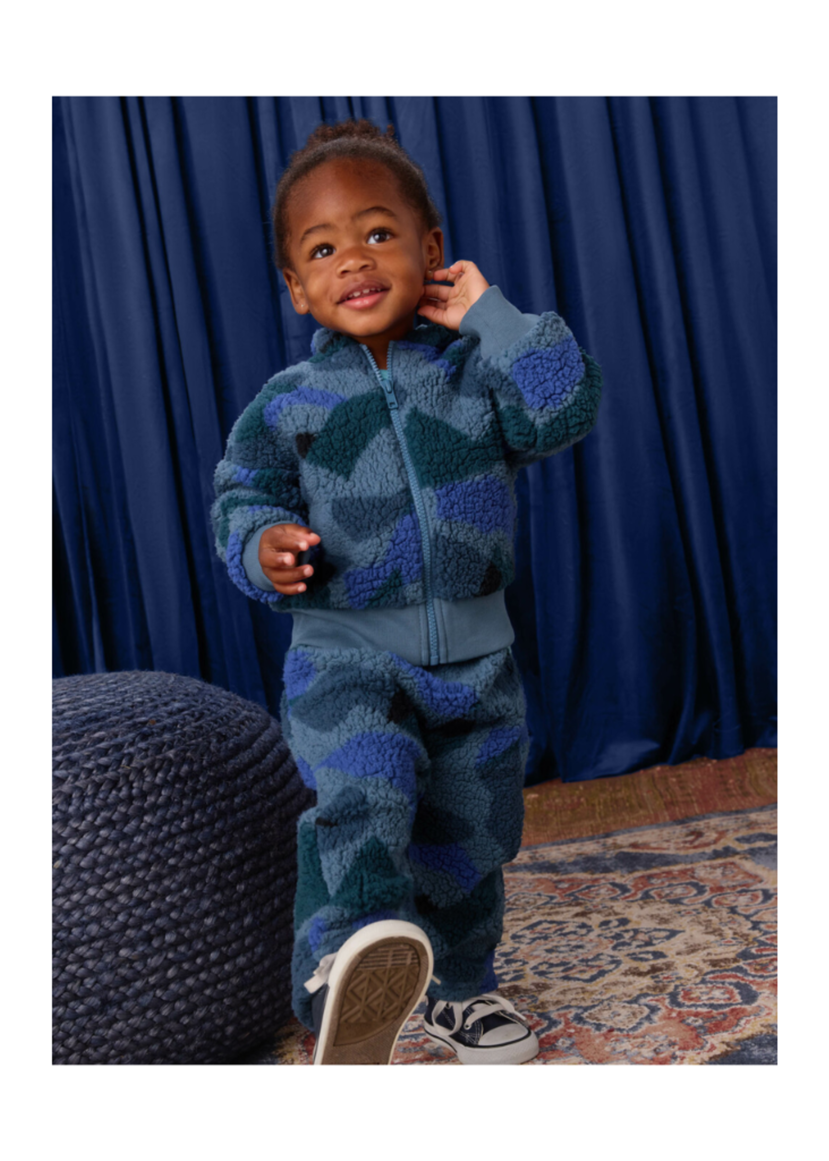 Tea Collection Teddy Fleece Baby Pants