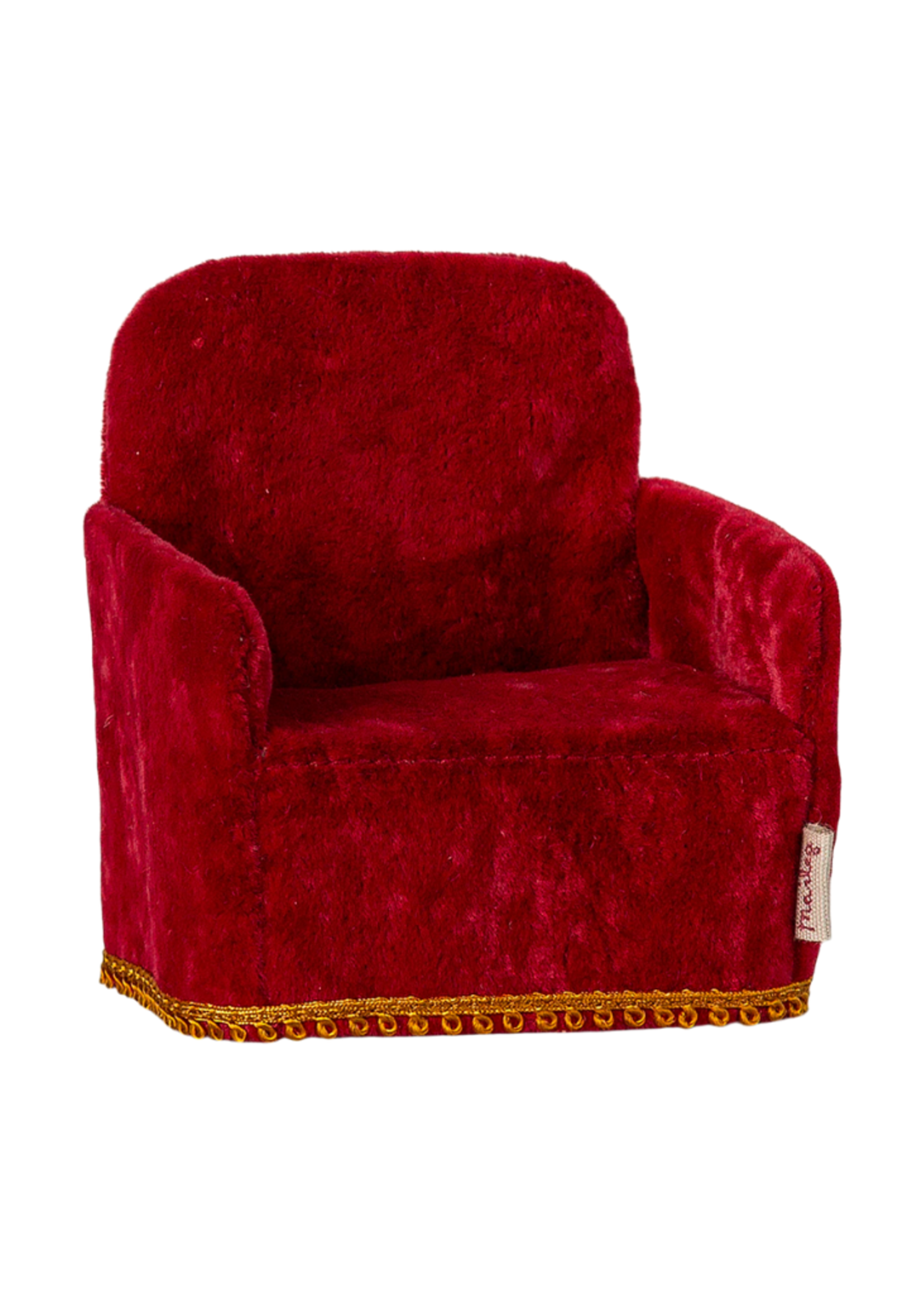 Maileg Folding Chair, Mouse - Red