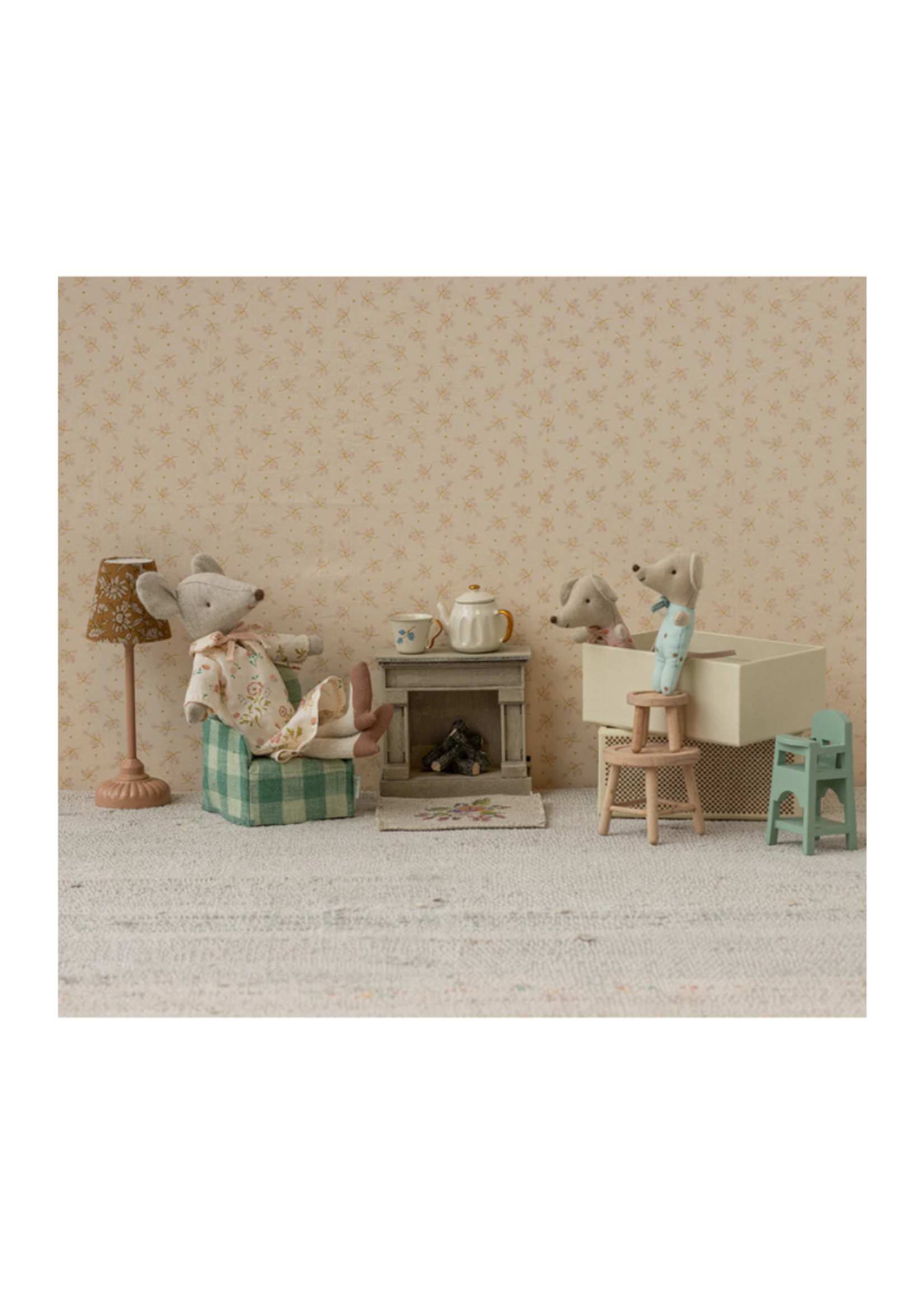 Maileg Twins, Baby Mice in Matchbox