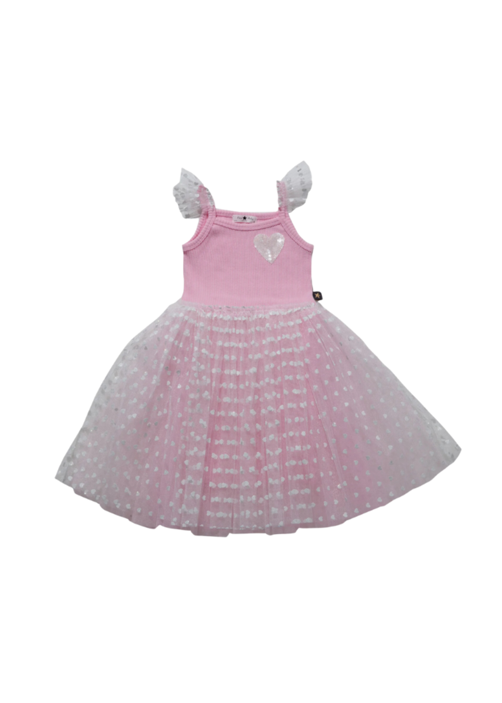 Petite Hailey Heart Tutu Dress