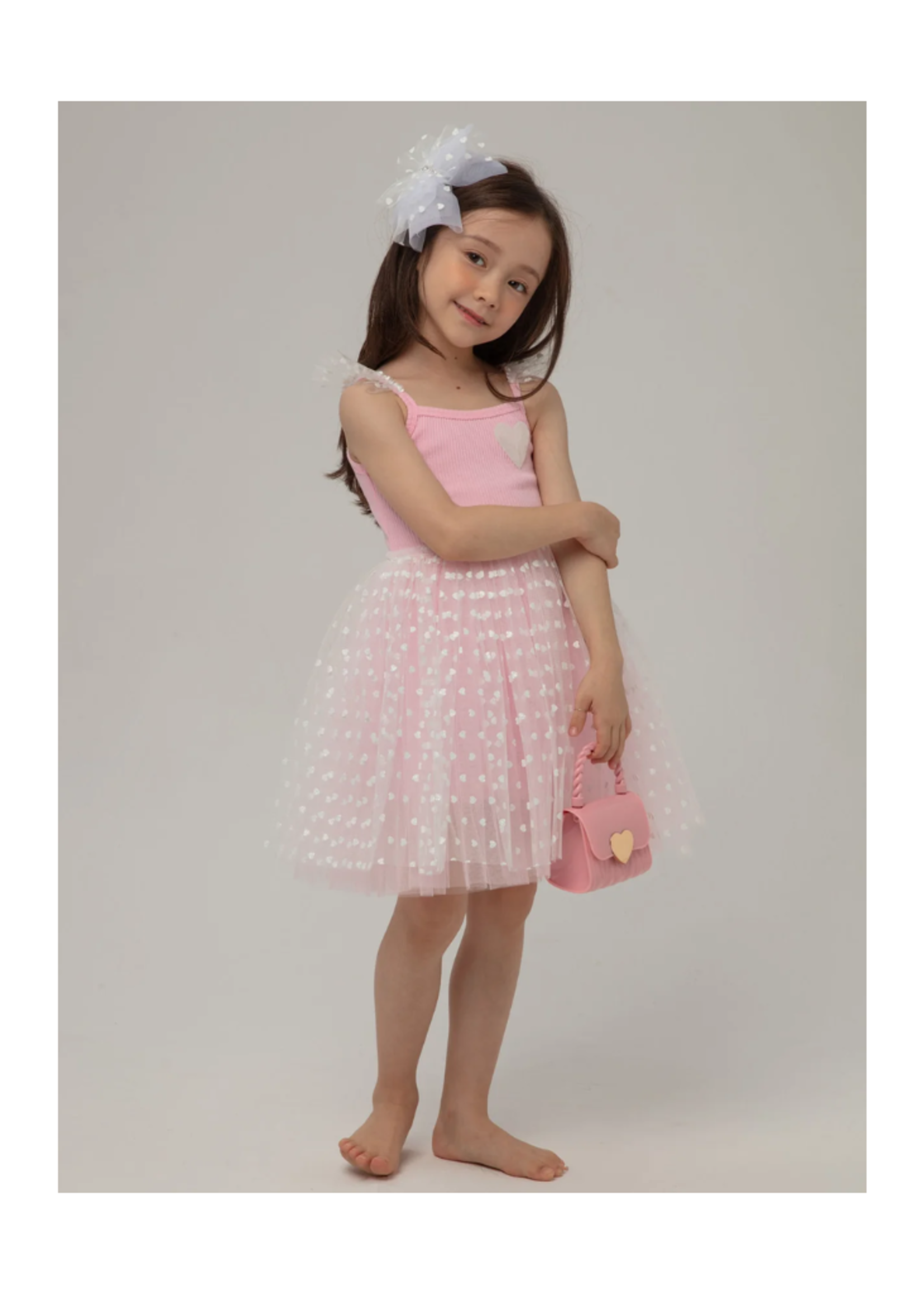 Petite Hailey Heart Tutu Dress