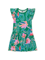 Tea Collection Flutter Sleeve Pocket Dress