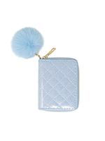 Zomi Gems Sparkle Quilted Wallet - Skye Blue