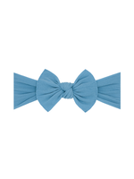 Baby Bling Knot Headband - Antique Blue