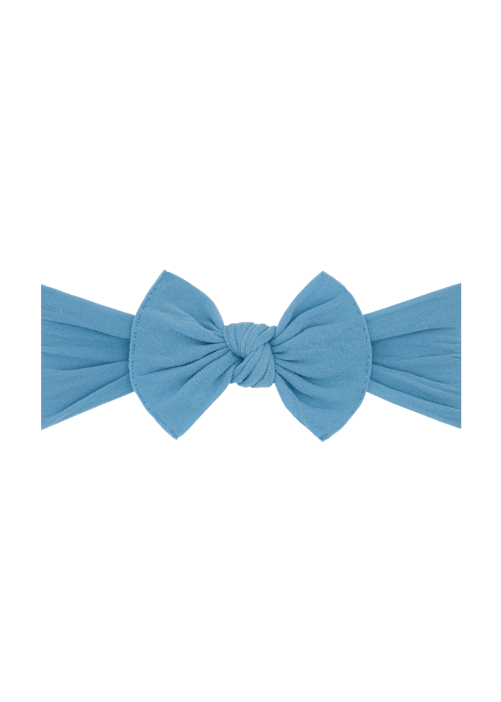 Baby Bling Knot Headband - Antique Blue