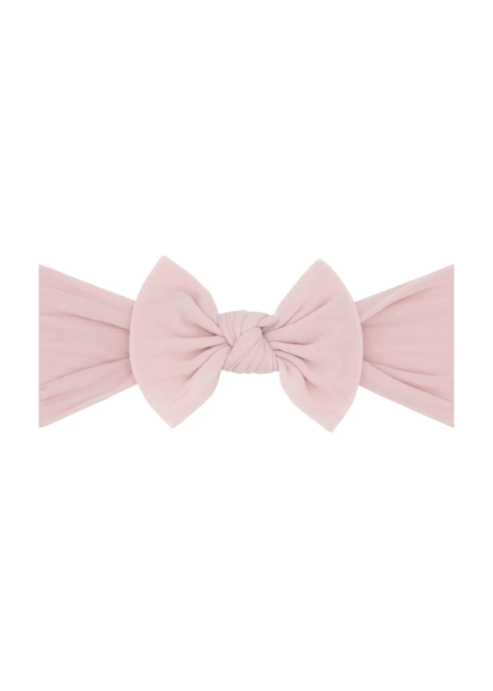 Baby Bling Knot Headband - Antique Pink