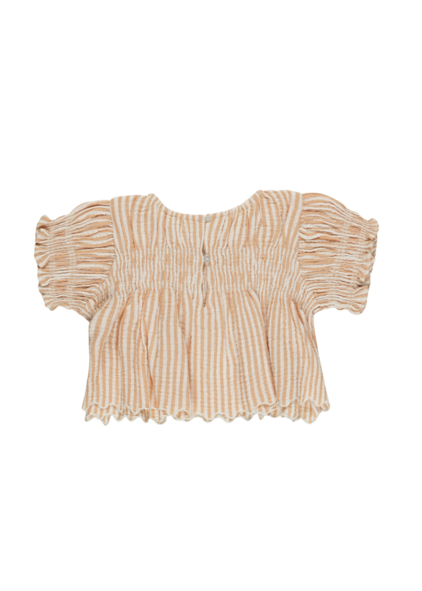 Rylee + Cru Colette Top - Grapefruit Stripe