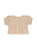 Rylee + Cru Colette Top - Grapefruit Stripe