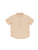 Rylee + Cru Mason Shirt - Grapefruit Stripe