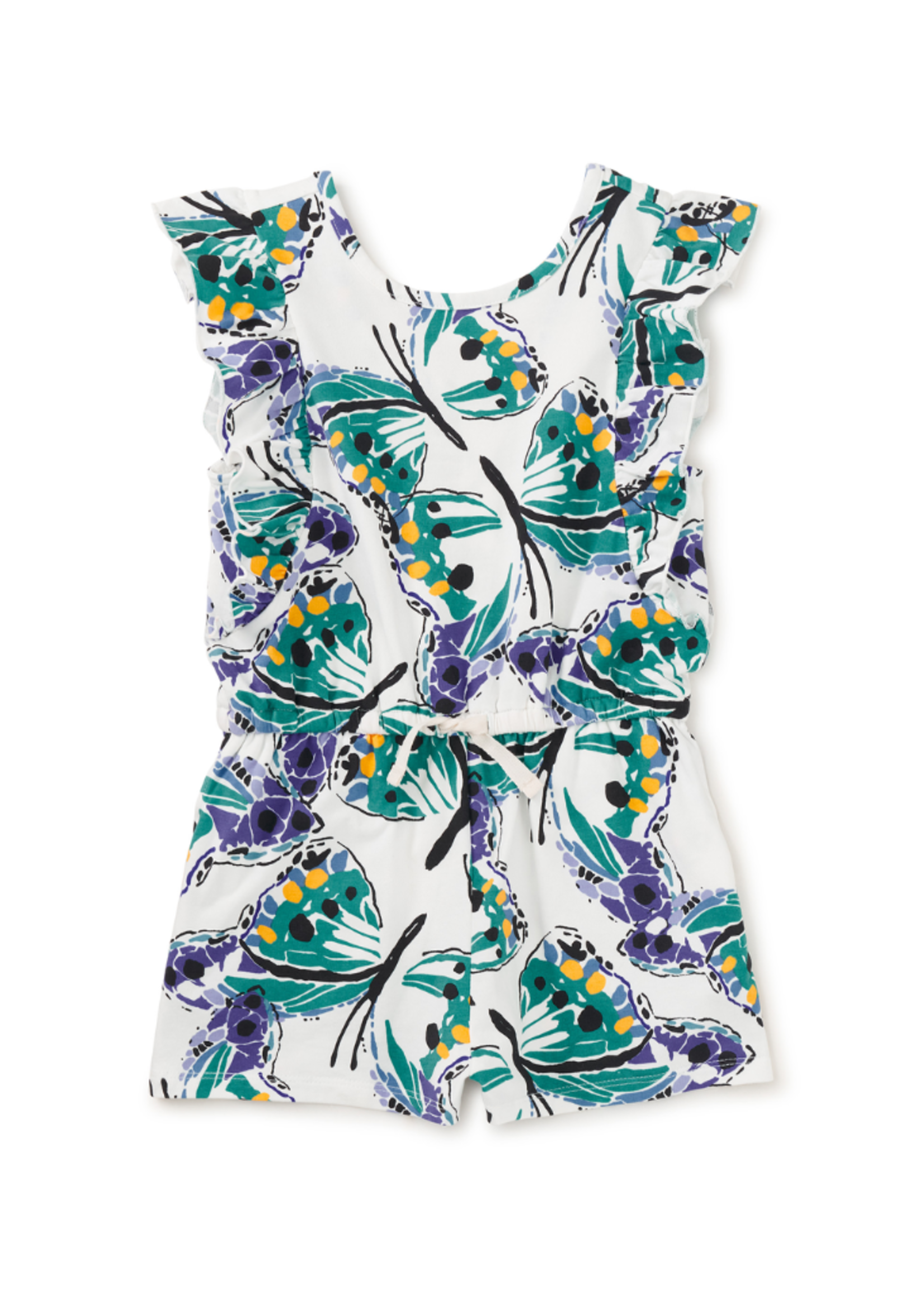 Tea Collection Flutter Sleeve Romper