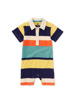 Tea Collection Polo Baby Romper