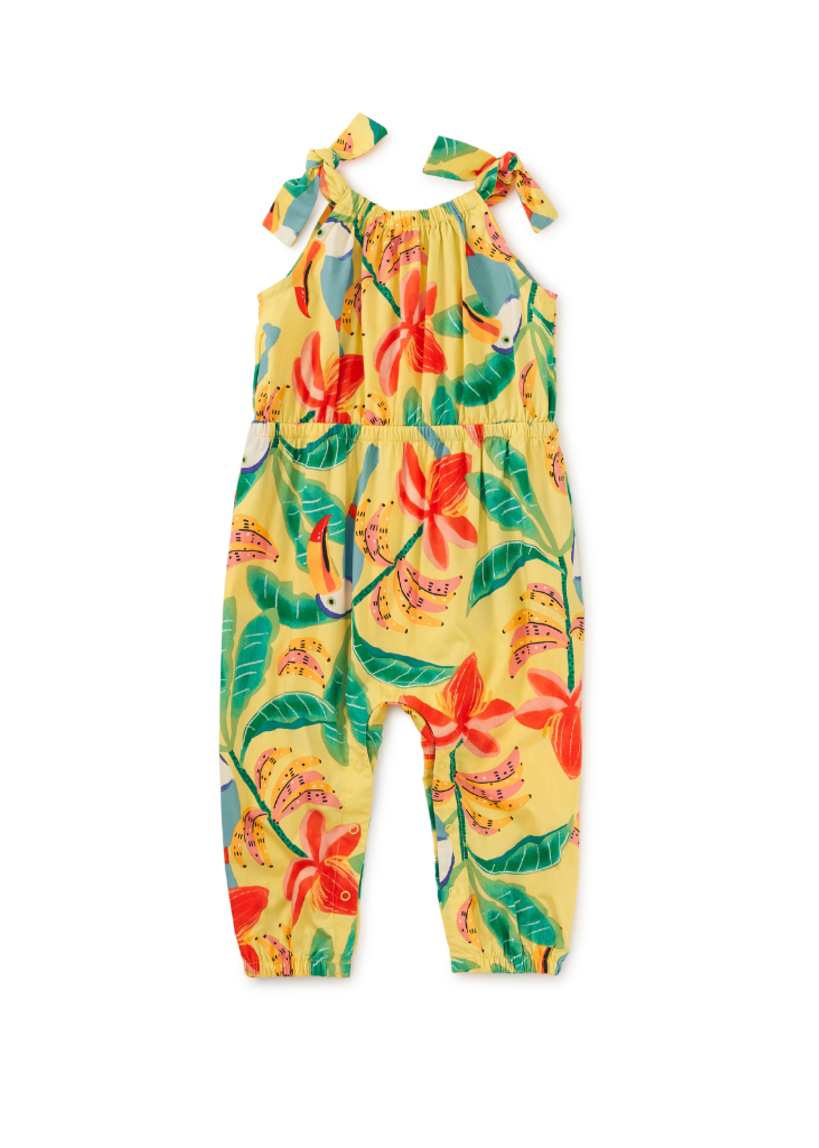Tea Collection Tie Shoulder Baby Romper