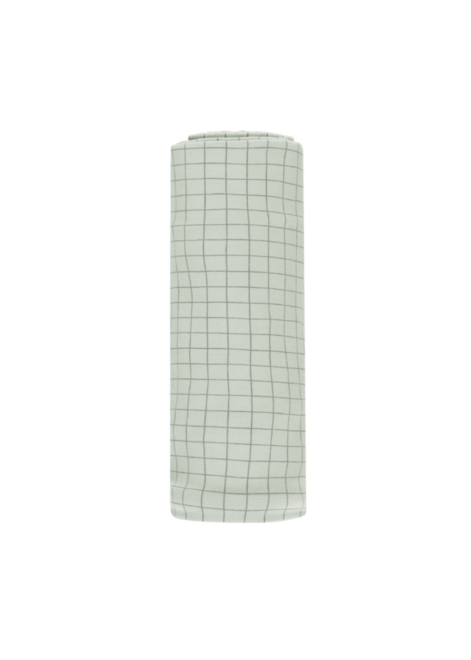 Quincy Mae Bamboo Swaddle - Sage Grid