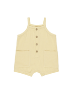Quincy Mae Oakley Romper - Yellow