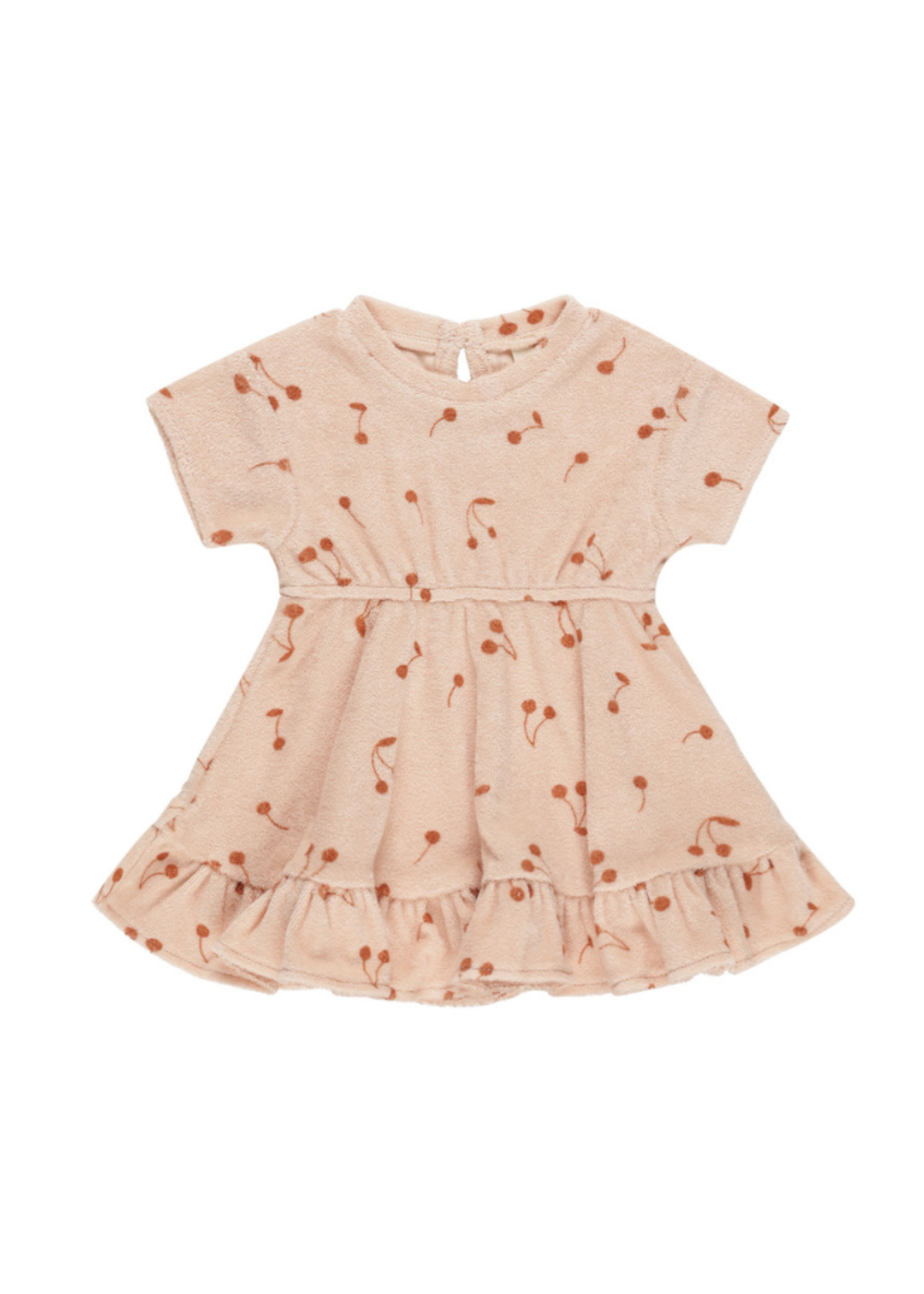 Quincy Mae Terry Dress - Cherries