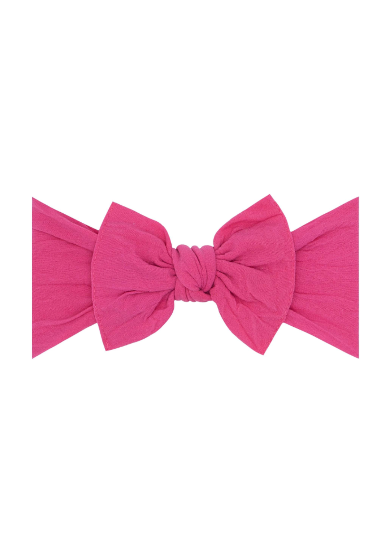 Baby Bling Knot Headband - Hot Pink