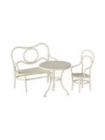 Maileg Cafe Set, Mouse, Small - Off White