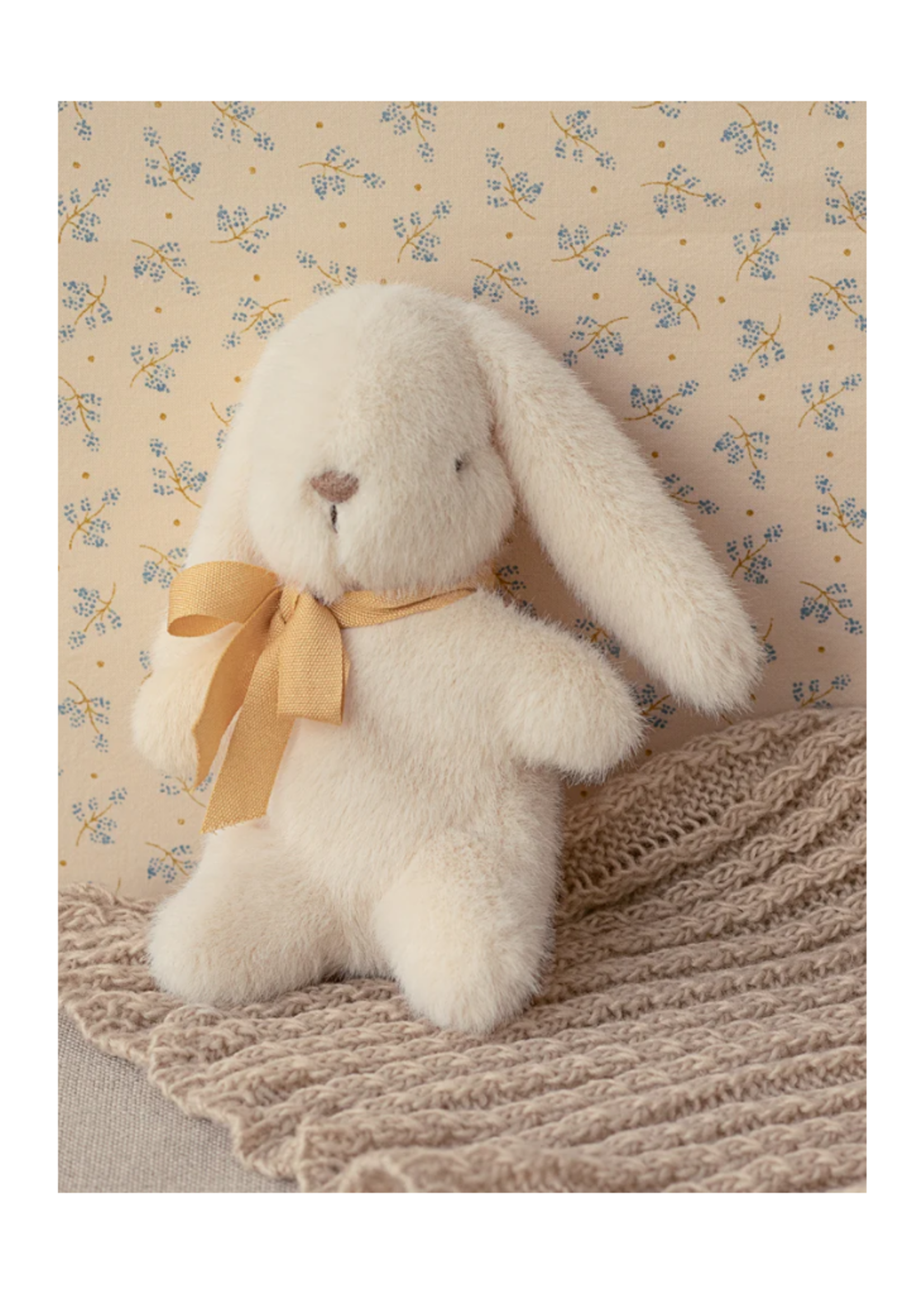 Maileg Bunny Plush, Mini - Cream